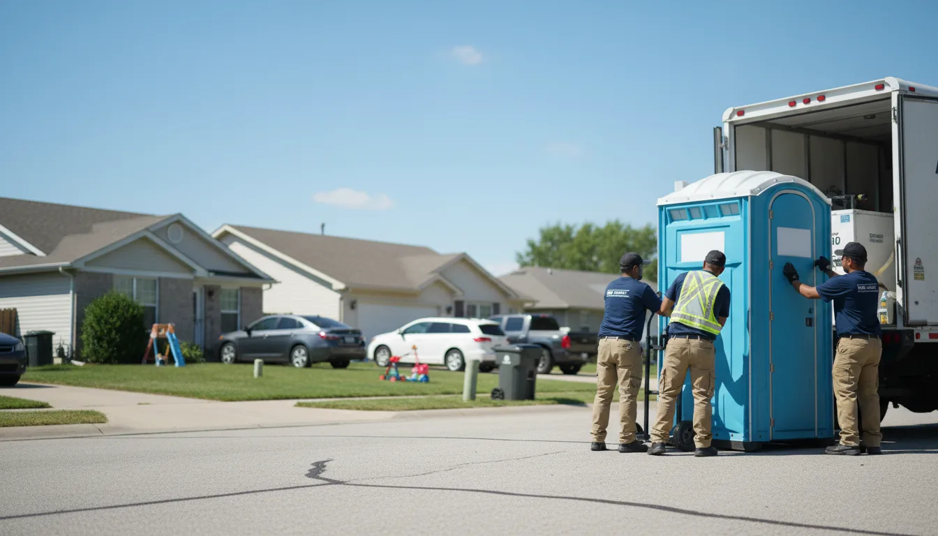 Standard Porta Potty Rentals in Waterman, IL near me